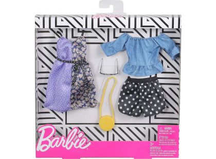 Mattel Barbie Dvoudílný set oblečení FXJ68