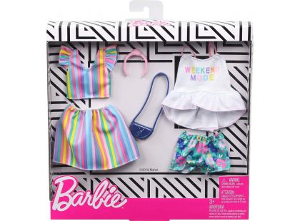 Mattel Barbie Dvoudílný set oblečení GHX59