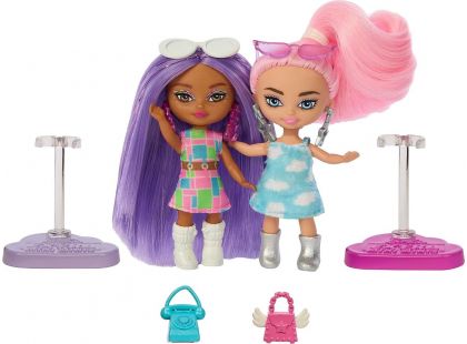 Mattel Barbie Extra Mini Minis sada 5 ks panenek