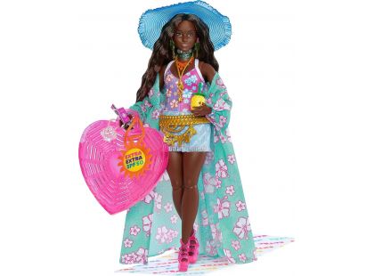 Mattel Barbie Extra v plážovém oblečku