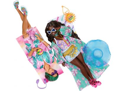 Mattel Barbie Extra v plážovém oblečku
