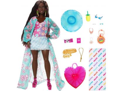 Mattel Barbie Extra v plážovém oblečku