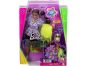 Mattel Barbie Extra v puntíkaté blůze s copy 7 7