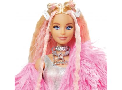 Mattel Barbie Extra v růžové bundě
