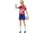 Mattel Barbie fotbalová panenka - Barbie v červeném dresu 4