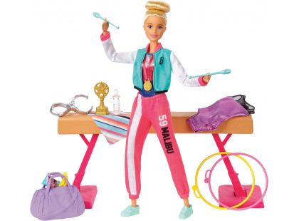 Mattel Barbie gymnastka herní set