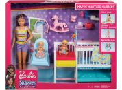 Mattel Barbie herní set dětský pokojík - Poškozený obal