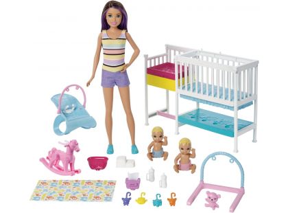 Mattel Barbie herní set dětský pokojík - Poškozený obal