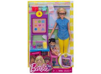 Mattel Barbie Herní set Povolání s panenkou Učitelka