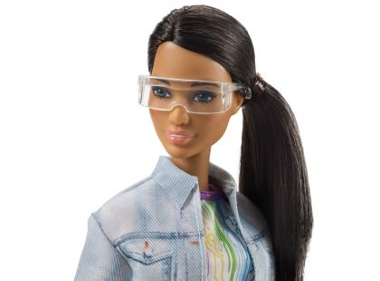 Mattel Barbie inženýrka robotiky Hnědovláska FRM11