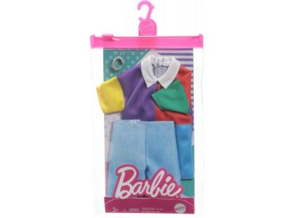 Mattel Barbie Ken oblečky 30 cm Barevné triko