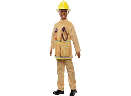 Mattel Barbie Ken povolání hasič