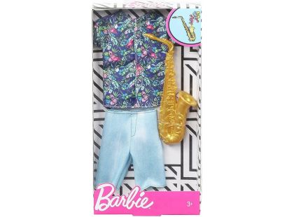 Mattel Barbie Kenovy profesní oblečky saxofonista