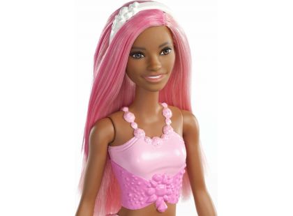 Mattel Barbie kouzelná mořská víla růžový ocas-růžová ploutev