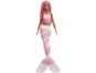 Mattel Barbie kouzelná mořská víla růžový ocas-růžová ploutev 4