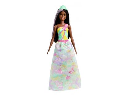 Mattel Barbie Kouzelná Princezna žluto-zelená FXT16