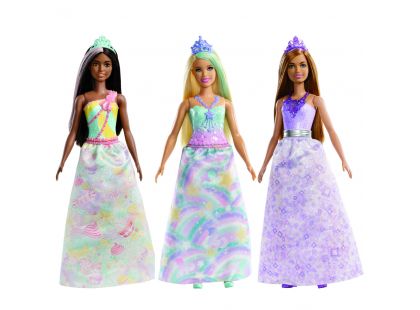 Mattel Barbie Kouzelná Princezna žluto-zelená FXT16