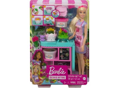 Mattel Barbie květinářka blondýnka