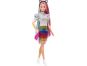 Mattel Barbie leopardí panenka s duhovými vlasy a doplňky 4