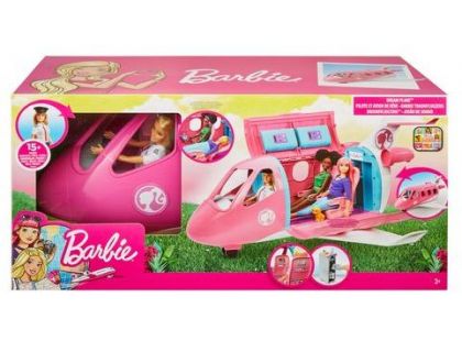 Mattel Barbie letadlo snů s pilotkou