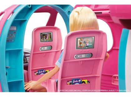 Mattel Barbie letadlo snů s pilotkou