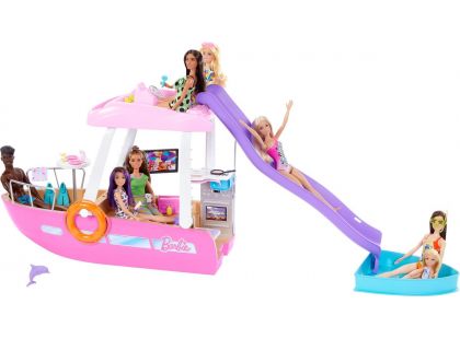 Mattel Barbie loď snů se skluzavkou