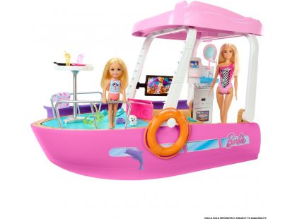 Mattel Barbie loď snů se skluzavkou