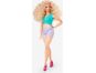 Mattel Barbie Looks blondýnka ve fialových šortkách 29 cm 2