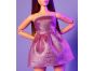 Mattel Barbie Looks brunetka v růžových mini šatech 5
