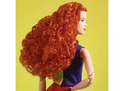 Mattel Barbie Looks rusovláska v červené sukni 29 cm - Poškozený obal