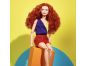 Mattel Barbie Looks rusovláska v červené sukni 29 cm 5