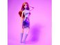 Mattel Barbie Looks rusovláska ve fialovém outfitu 3