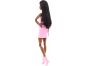 Mattel Barbie Looks s copánky v růžovém outfitu 2