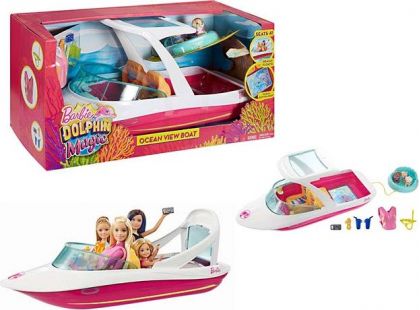 Mattel Barbie magický delfín člun