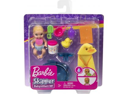 Mattel Barbie miminko herní set koupací miminko