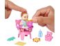 Mattel Barbie miminko herní set s jídelní židličkou 3