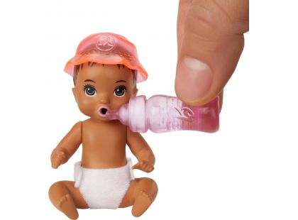 Mattel Barbie miminko herní set miminko s lahvičkou
