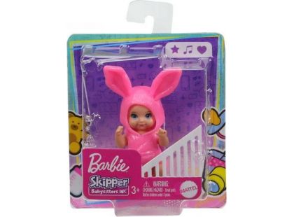 Mattel Barbie miminko v kostýmu GRP01 Růžové