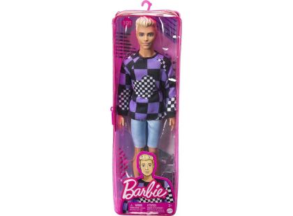 Mattel Barbie model Ken kostkovaná srdce