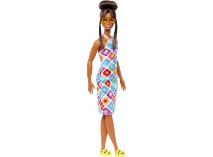 Mattel Barbie modelka háčkované šaty