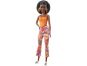 Mattel Barbie modelka květinové retro 29 cm 2