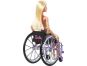 Mattel Barbie modelka na invalidním vozíku v kostkovaném overalu 29 cm 5