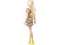 Mattel Barbie modelka proužkované šaty s Volány 29 cm 3