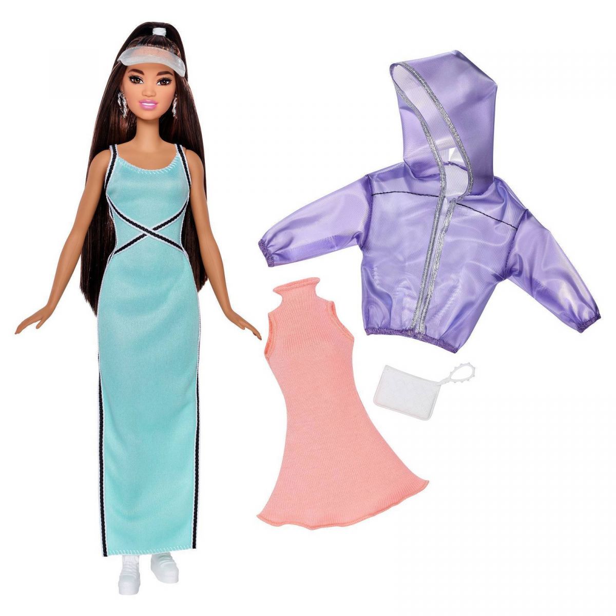 Mattel Barbie modelka s doplňky a oblečky 86