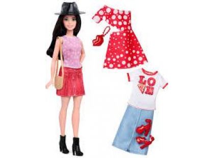 Mattel Barbie modelka s oblečky a doplňky 40