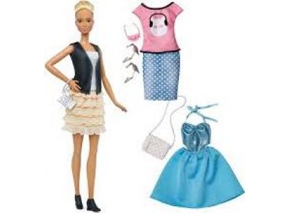 Mattel Barbie modelka s oblečky a doplňky 44
