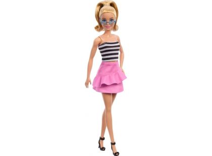 Mattel Barbie modelka sukně a pruhovaný top