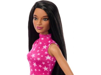 Mattel Barbie modelka sukně a růžový top s hvězdami