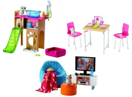 Mattel Barbie nábytek obývací pokoj