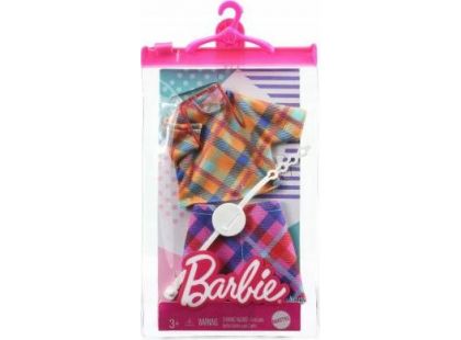 Mattel Barbie obleček 30 cm s doplňky v praktickém balení Sukně GRC10